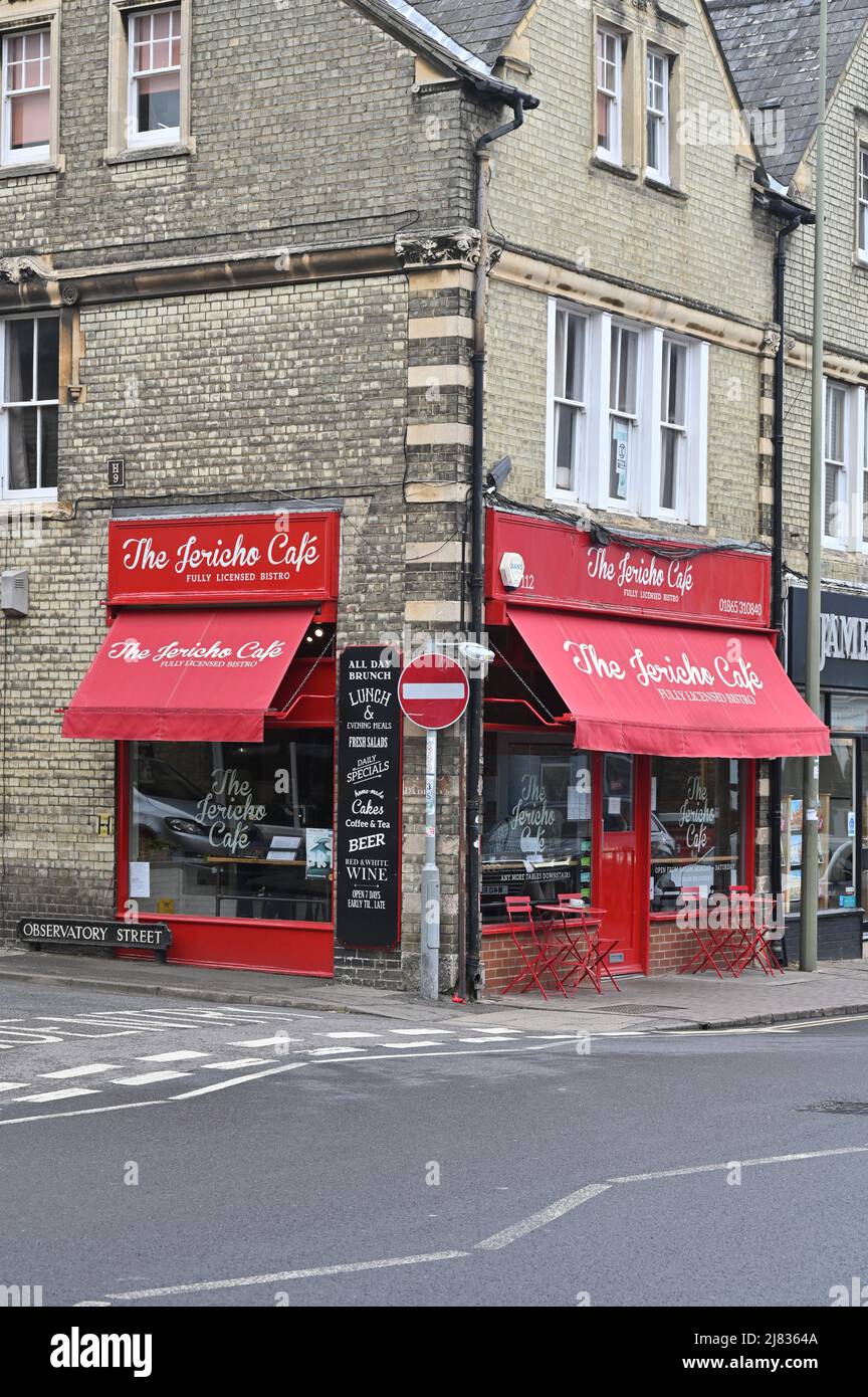 The Jericho Cafe on Walton Street, Oxford Stock Photo
