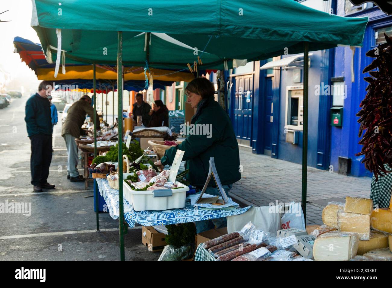 Market Day in the Irish town of Kenmare, Ireland Stock Photo Alamy