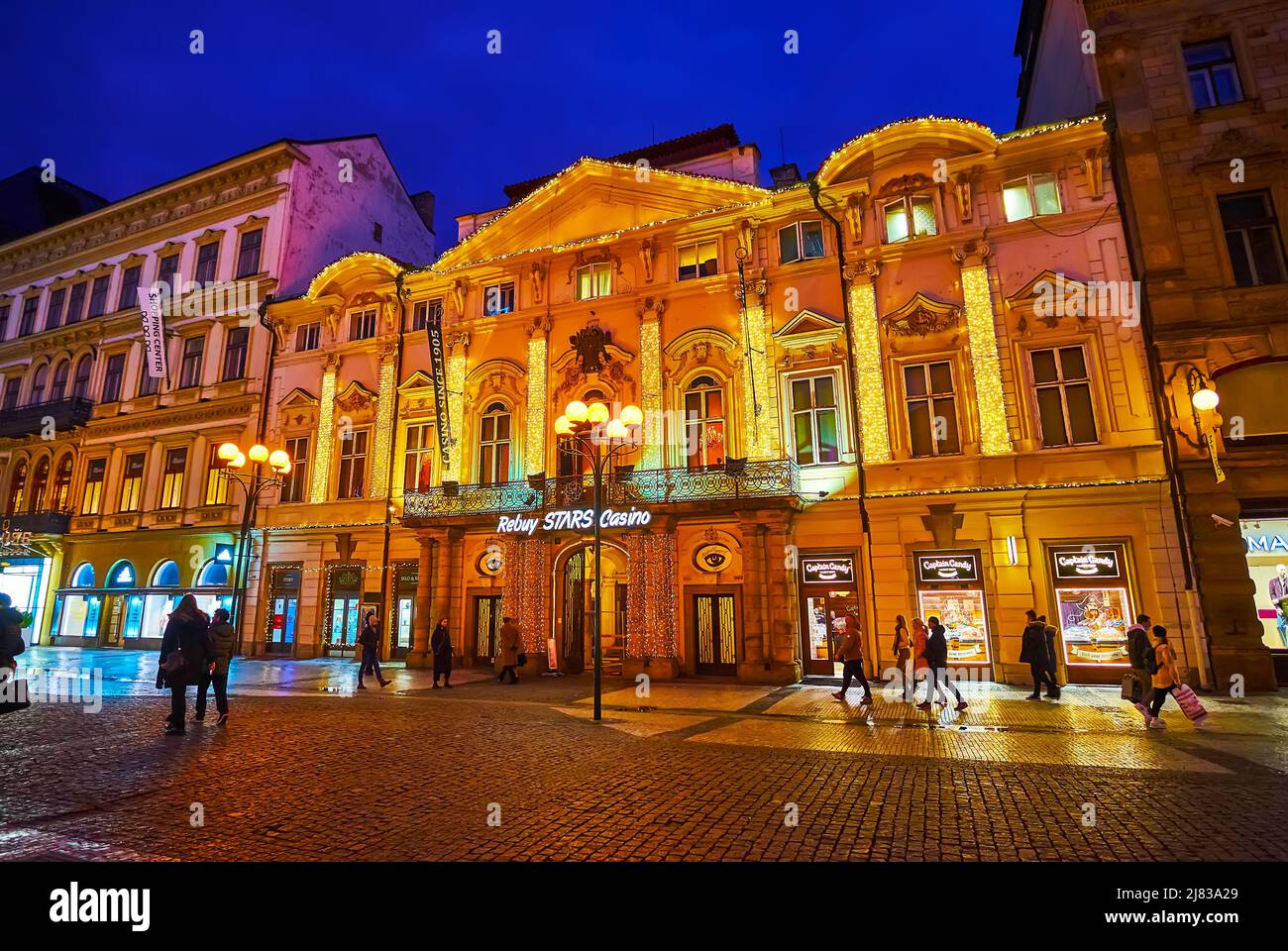 Czech Republic Prague Casino High Resolution Stock Photography and ...
