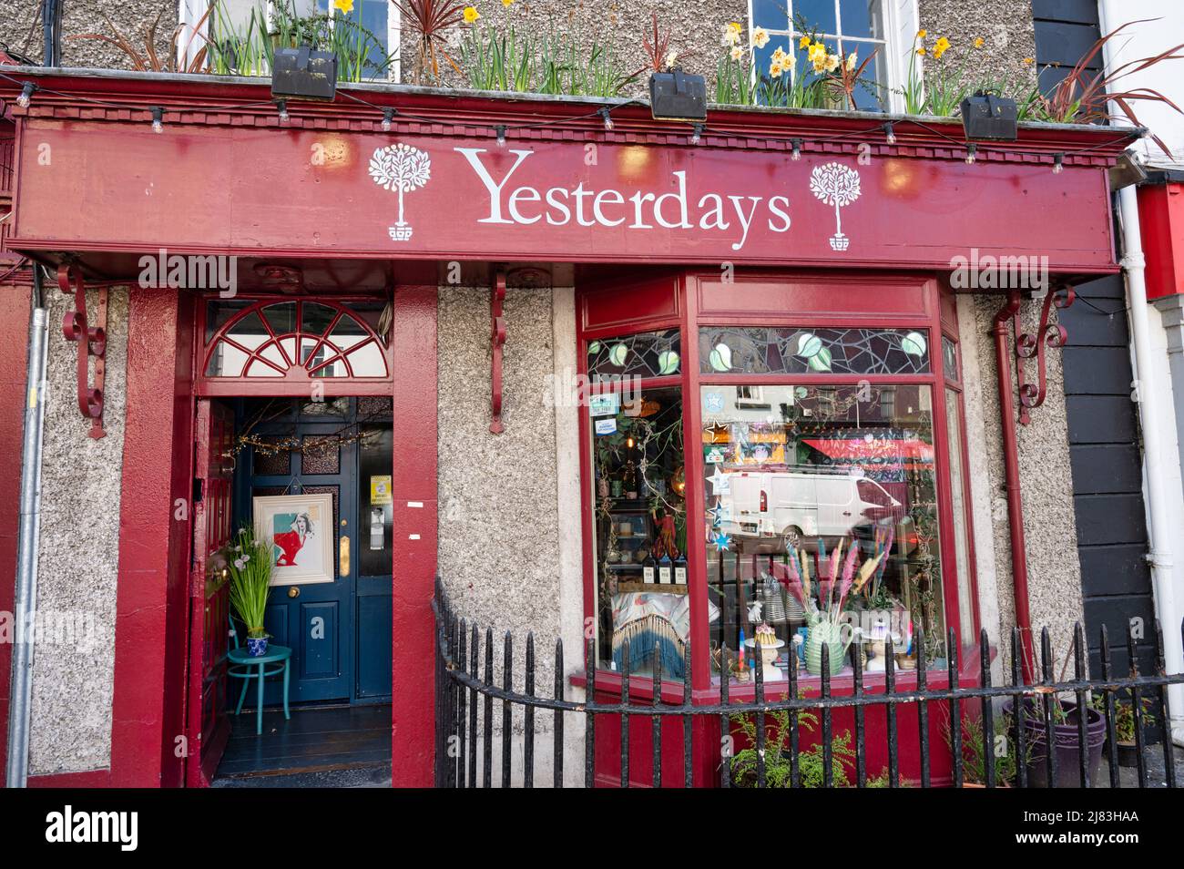 Kilkenny, Ireland April 20, 2022 Yesterdays store in Kilkenny