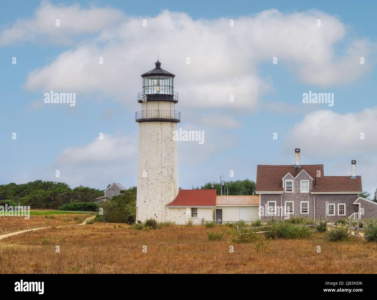 Cape Cod Lighthouse also known as Highland Light Station, North Truro