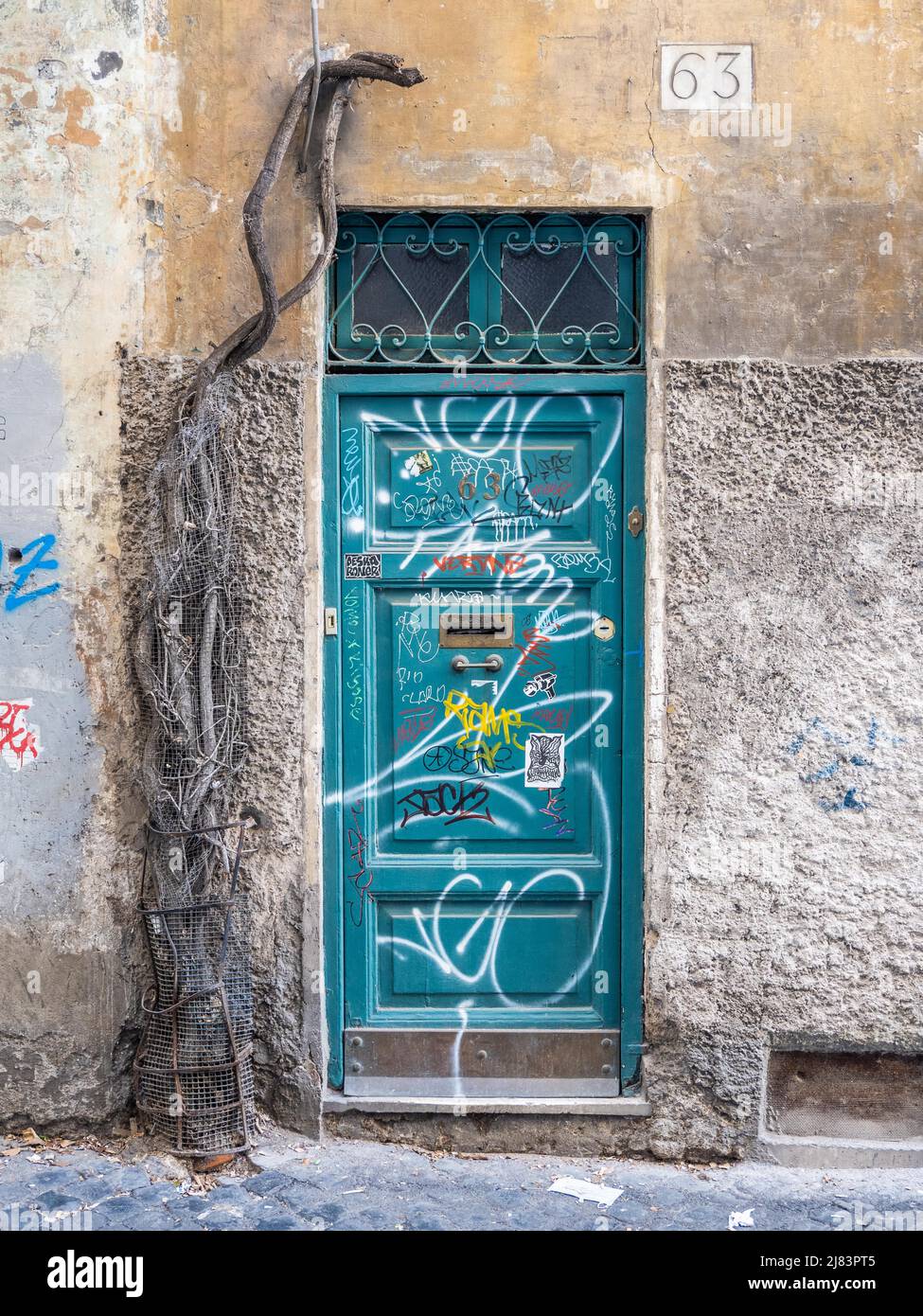 Graffiti, Rome, Lazio, Italy Stock Photo - Alamy