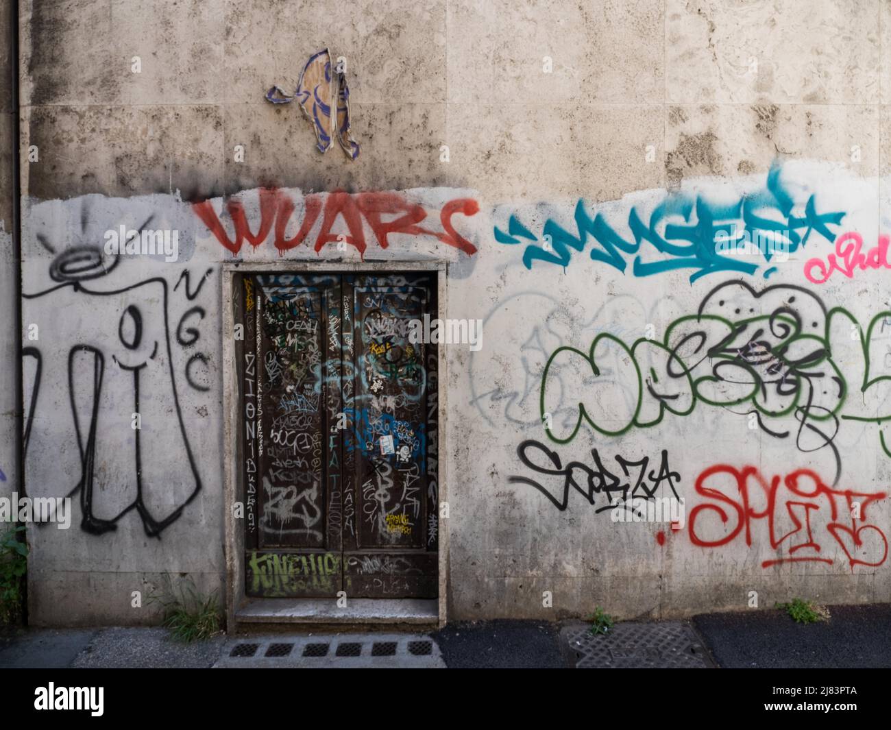 Graffiti, Rome, Lazio, Italy Stock Photo - Alamy