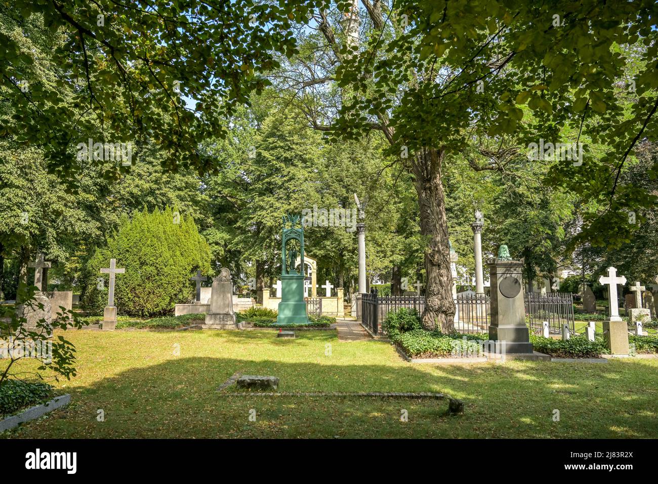 Invalidenfriedhof, Scharnhorststrasse, Mitte, Berlin, Germany Stock Photo