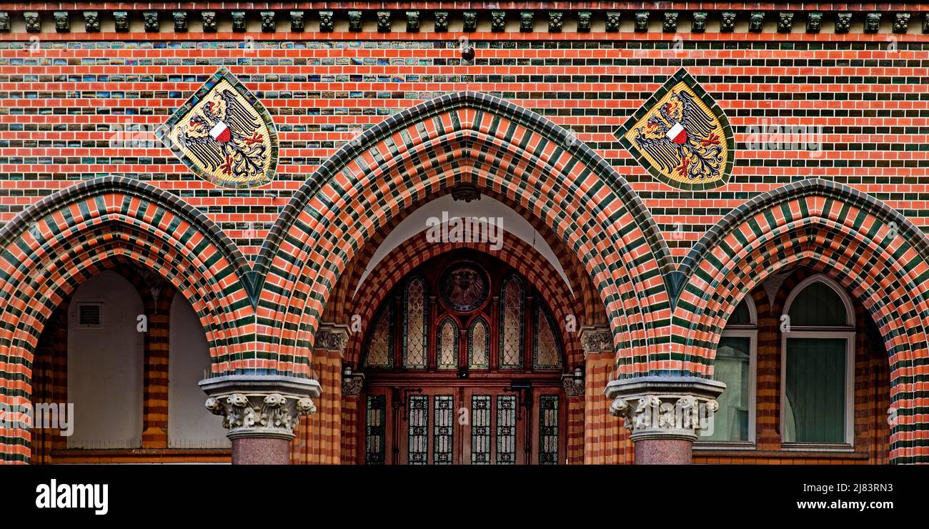 Landesamt fuer soziale Dienste SchleswigHolstein Dienstsitz Luebeck with gothic facade, Luebeck Landesamt fuer soziale Dienste SchleswigHolstein Dienstsitz Luebeck with gothic facade, Luebeck