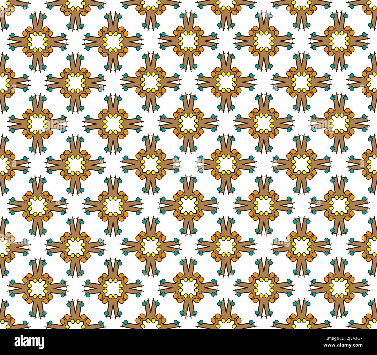 art background abstract cross textile pattern Stock Photo