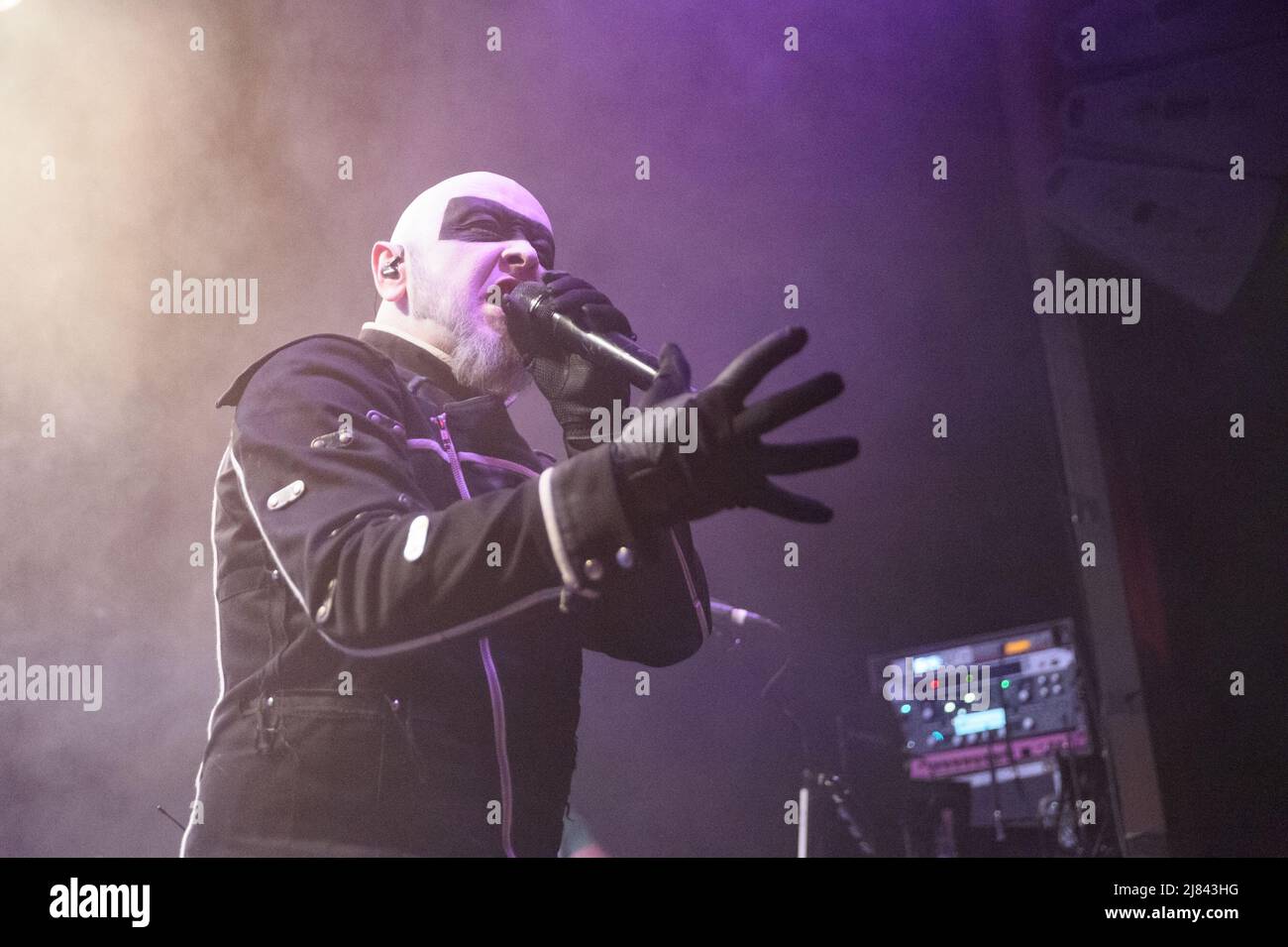 Munich, Germany. 11th May, 2022. Thorsten „Nord“ Scharf (vocals) from Haematom during the Danke fuer die Liebe - Freak Tour 2022 at Backstage, Munich. Sven Beyrich Credit: SPP Sport Press Photo. /Alamy Live News Stock Photo