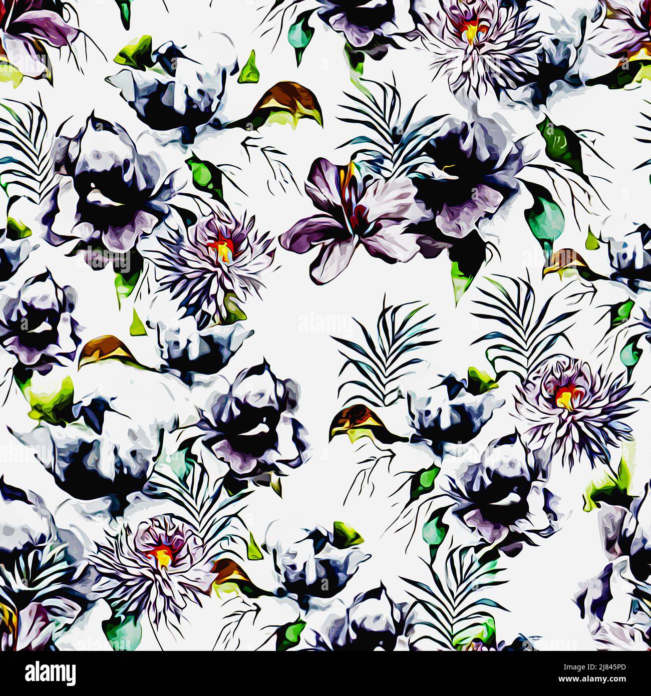 Printed Patterns Textile and wallpaper seamless patterns. A printable digital ...