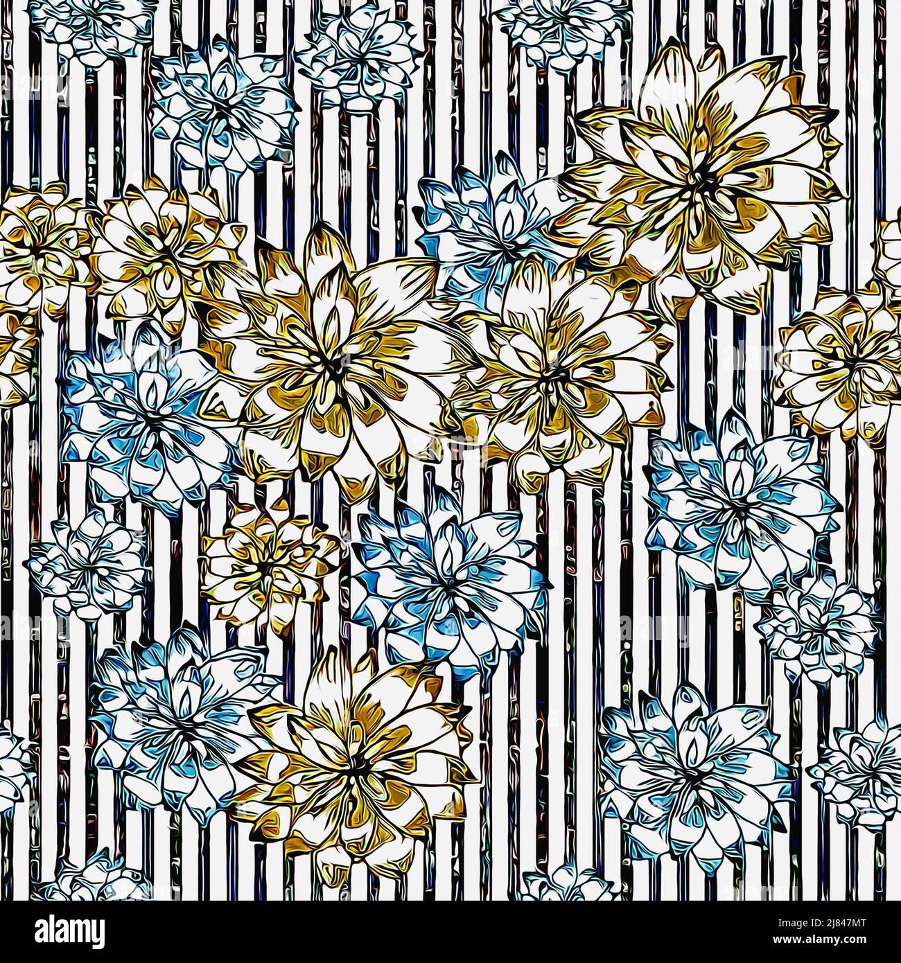 Printed Patterns Textile and wallpaper seamless patterns. A printable digital ...