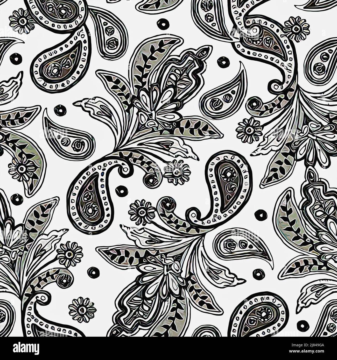 Printed Patterns Textile and wallpaper seamless patterns. A printable digital ...