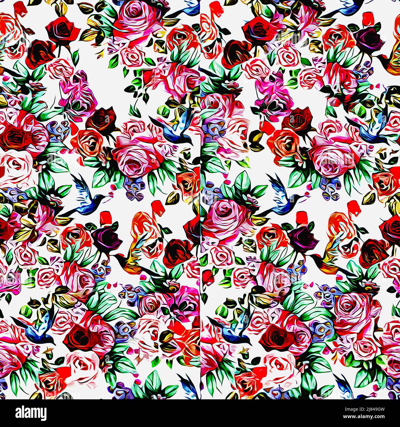 Printed Patterns Textile and wallpaper seamless patterns. A printable digital ...