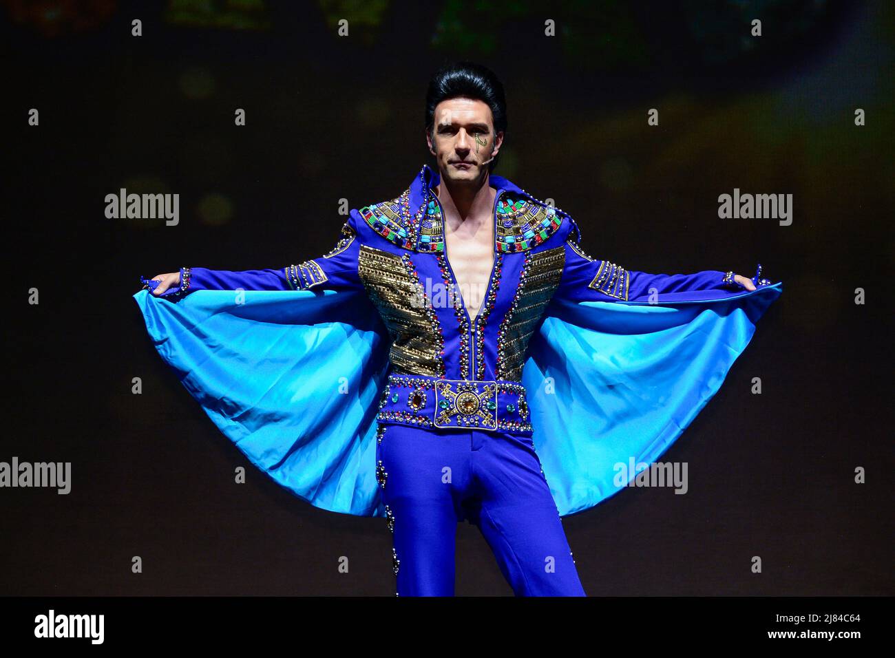 Mexico City, Mexico City, Mexico. 12th May, 2022. Leonardo de Lozanne poses for photos during ' Jose el SoÃ±ador' Theater Play press conference to promote the new season at Theater 1 Cultural Center. On May 12, 2022 in Mexico City, Mexico. (Credit Image: © Jaime Nogales/eyepix via ZUMA Press Wire) Stock Photo