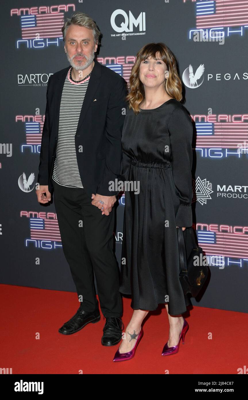 Rome, Italy. 12th May, 2022. Max Vado and Michela Andreozzi attend the
