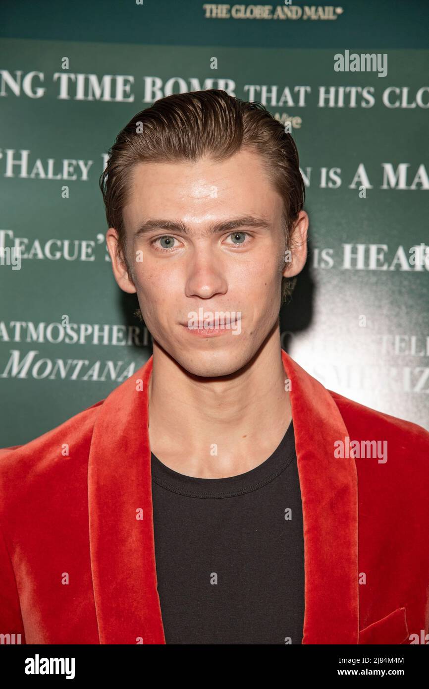 NEW YORK, New York – MAY 12: Owen Teague attends the 'Montana Story' New York Premiere at AMC Lincoln Square 13 on May 12, 2022 in New York City. Stock Photo