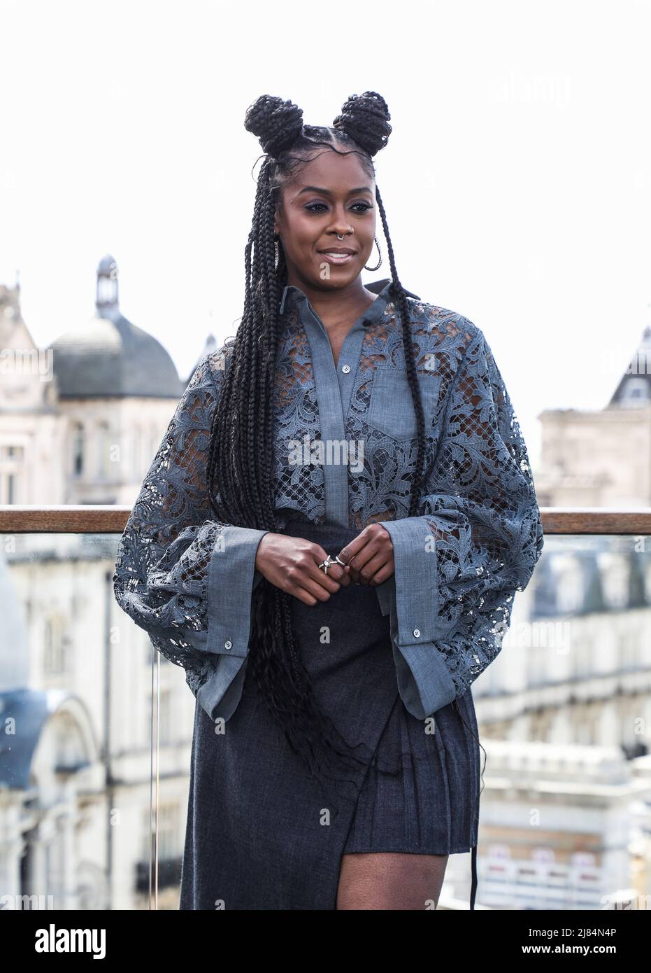 Moses Ingram attends a photocall for the new Disney+ limited series Obi-Wan  Kenobi at the Corinthia in London. (Photo by Brett Cove / SOPA Images/Sipa  USA Stock Photo - Alamy