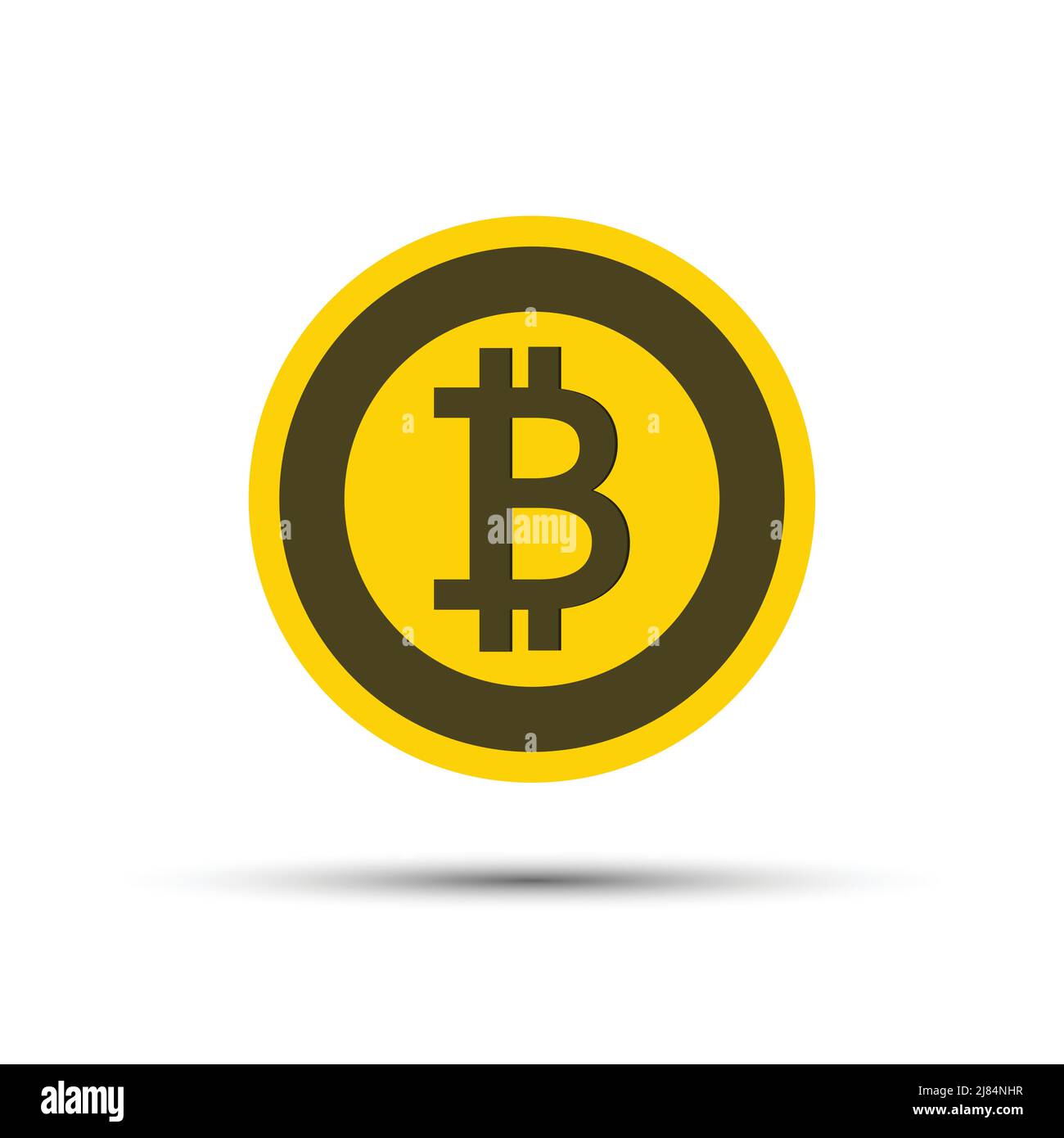 Bitcoin flat vector.logo finance,Vector illustration Stock Vector Image ...