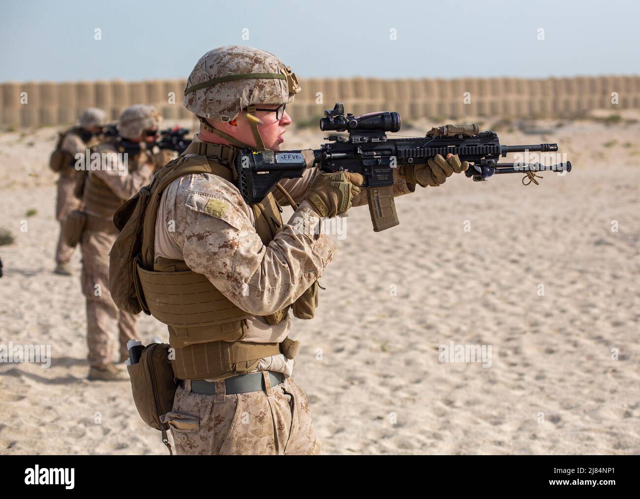 Marine Corps Fleet Anti-Terrorism Security Team Patch - Target Indicators