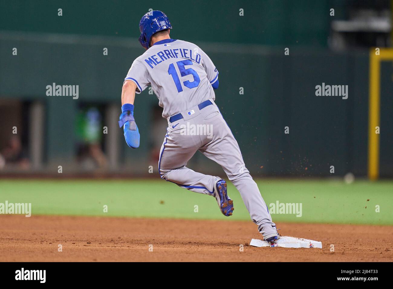 Dallas TX, USA. 11th May, 2022. Texas second baseman Whit Merrifield