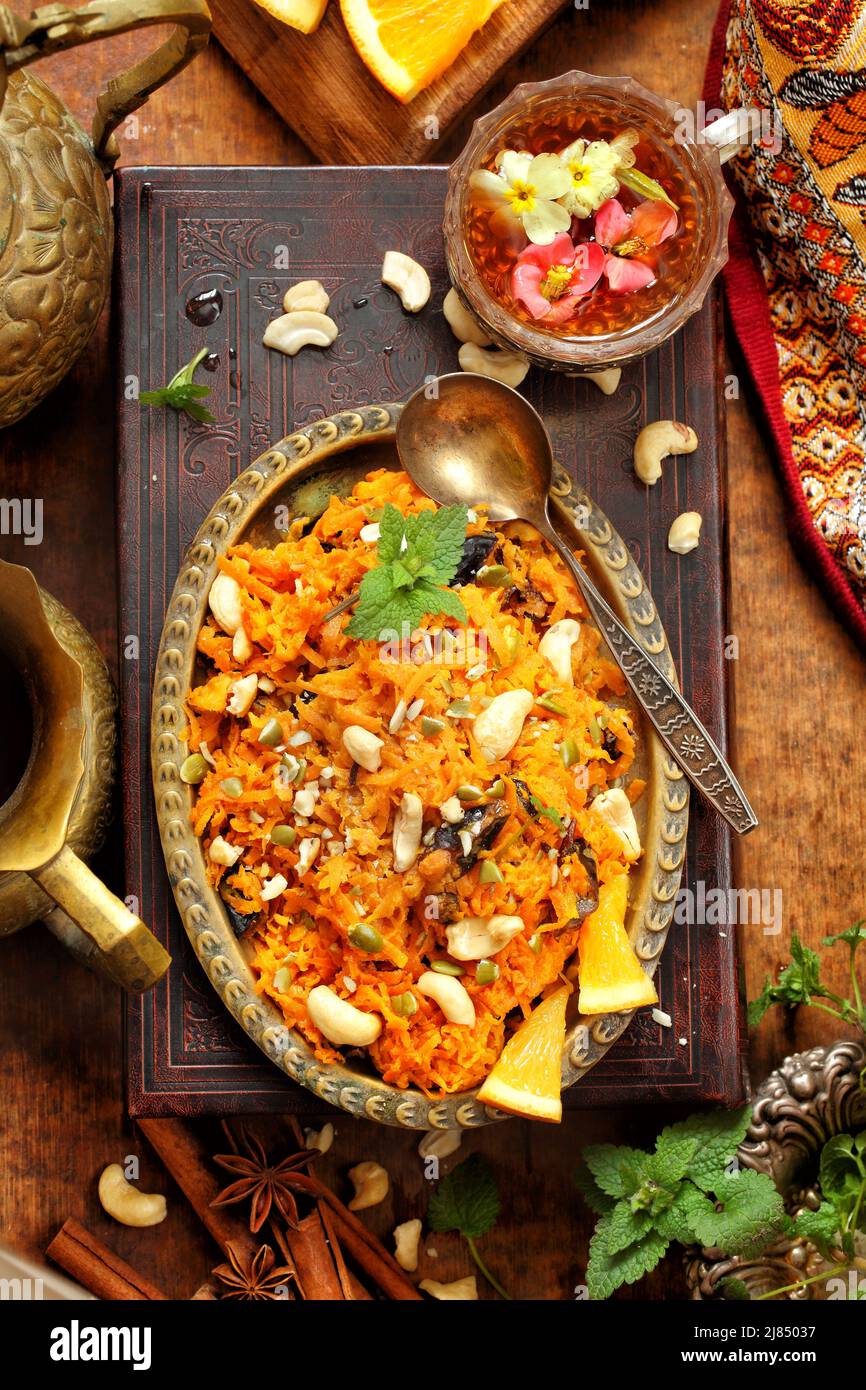 Carrot hutch. Indian kitchen Stock Photo Alamy