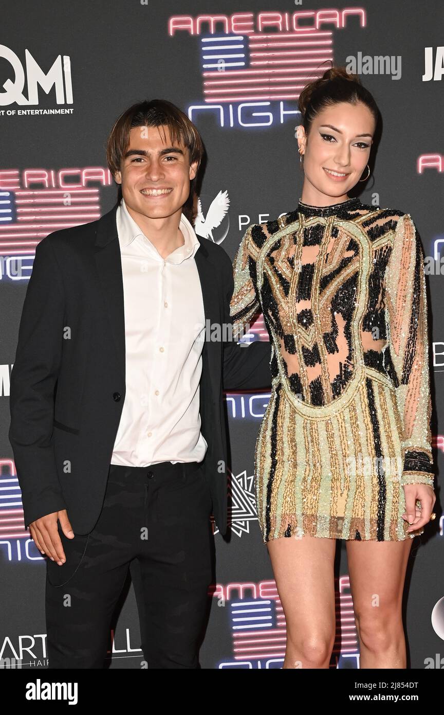 Luka Romero , Alba Amira Ramadani Premiere of the movie -American Night ...