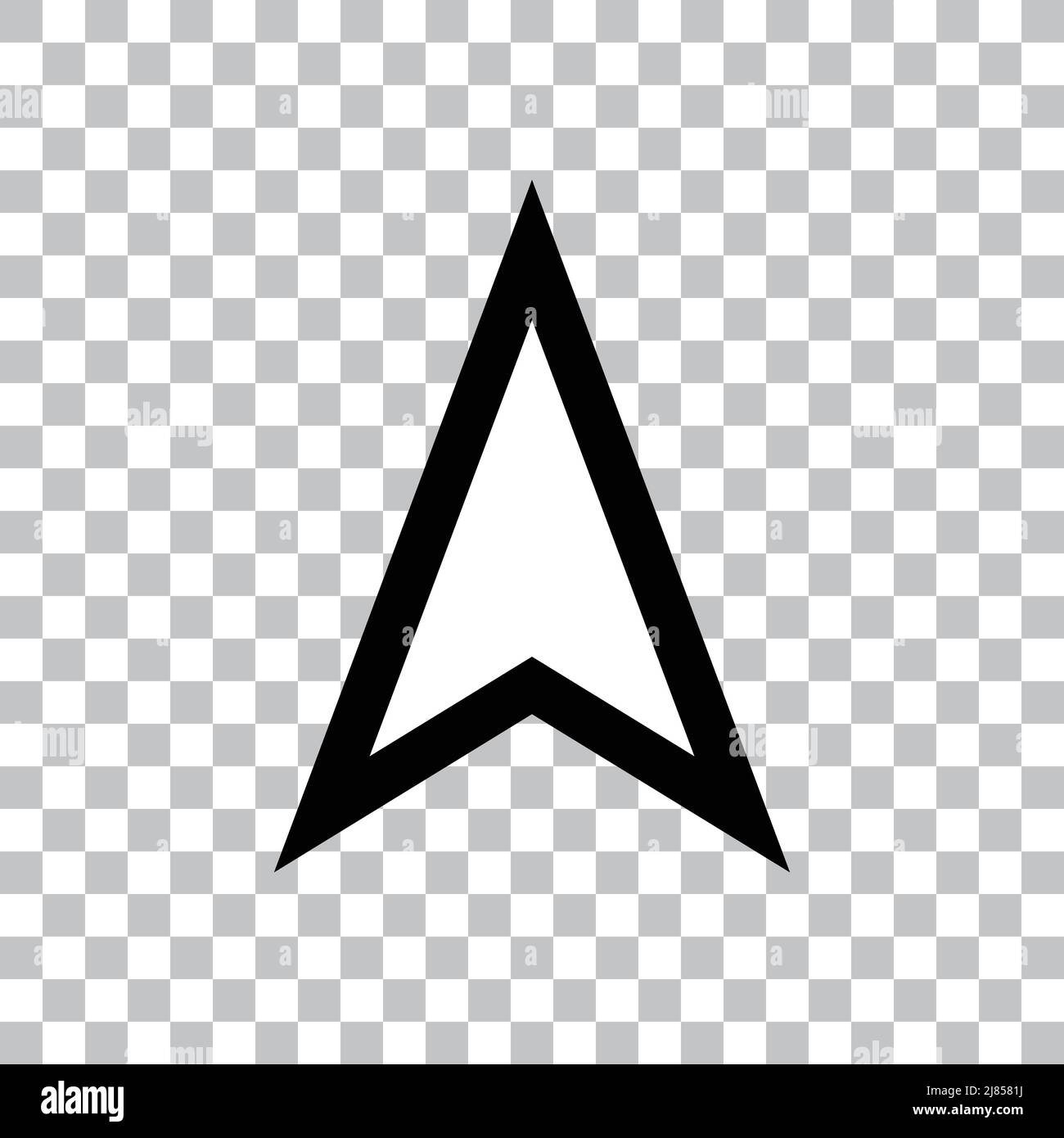 Mouse cursor. Computer pointer. Editable vector Stock Vector Image
