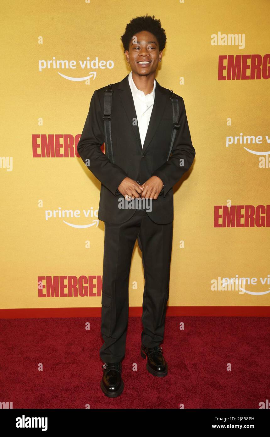 12  May 2022 - Los Angeles, California - RJ Cyler. Los Angeles Premiere Of Amazon's ''Emergency'' held at The DGA Theater in Los Angeles. (Credit Image: © Fs/AdMedia via ZUMA Press Wire) Stock Photo