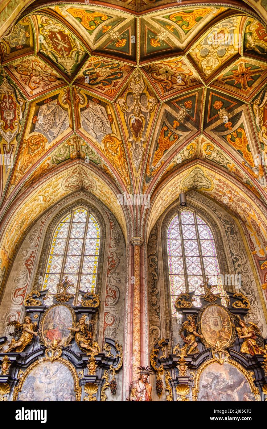 St Wolfgang, Austria, HDR Image Stock Photo