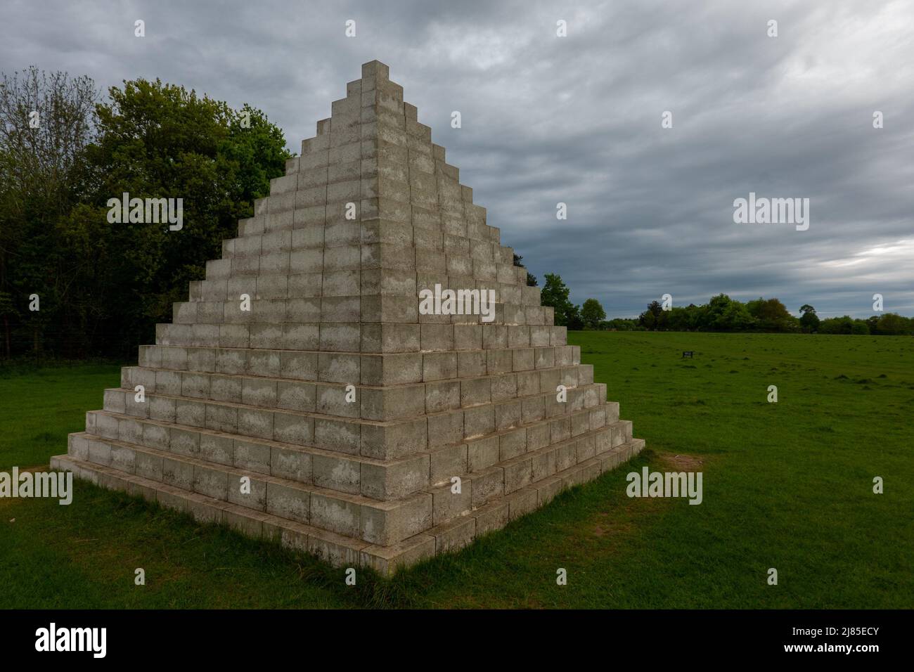 Gunton Pyramid Stock Photo