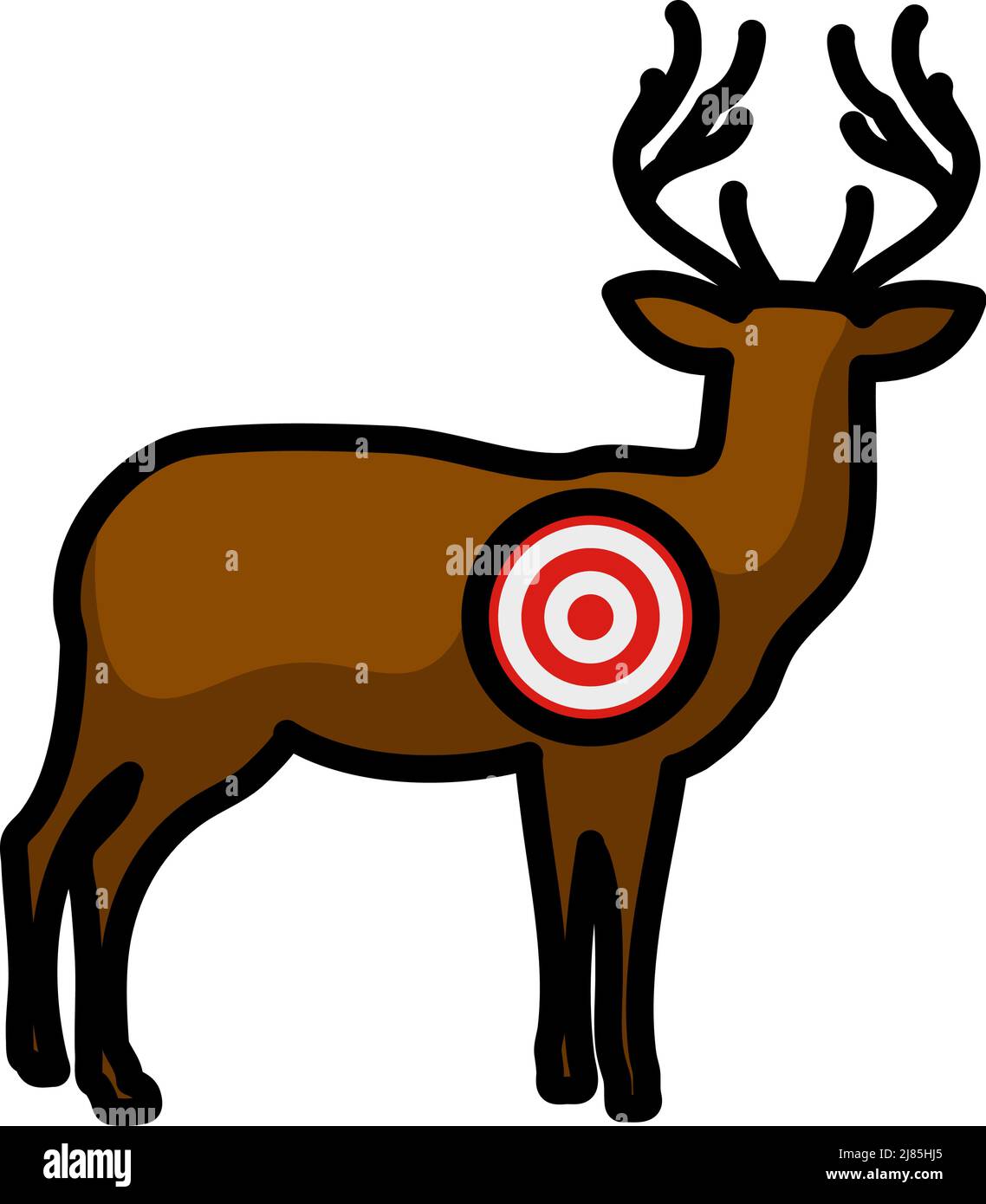 Deer gun sight Cut Out Stock Images & Pictures - Alamy for Free Printable Deer Targets For Shooting