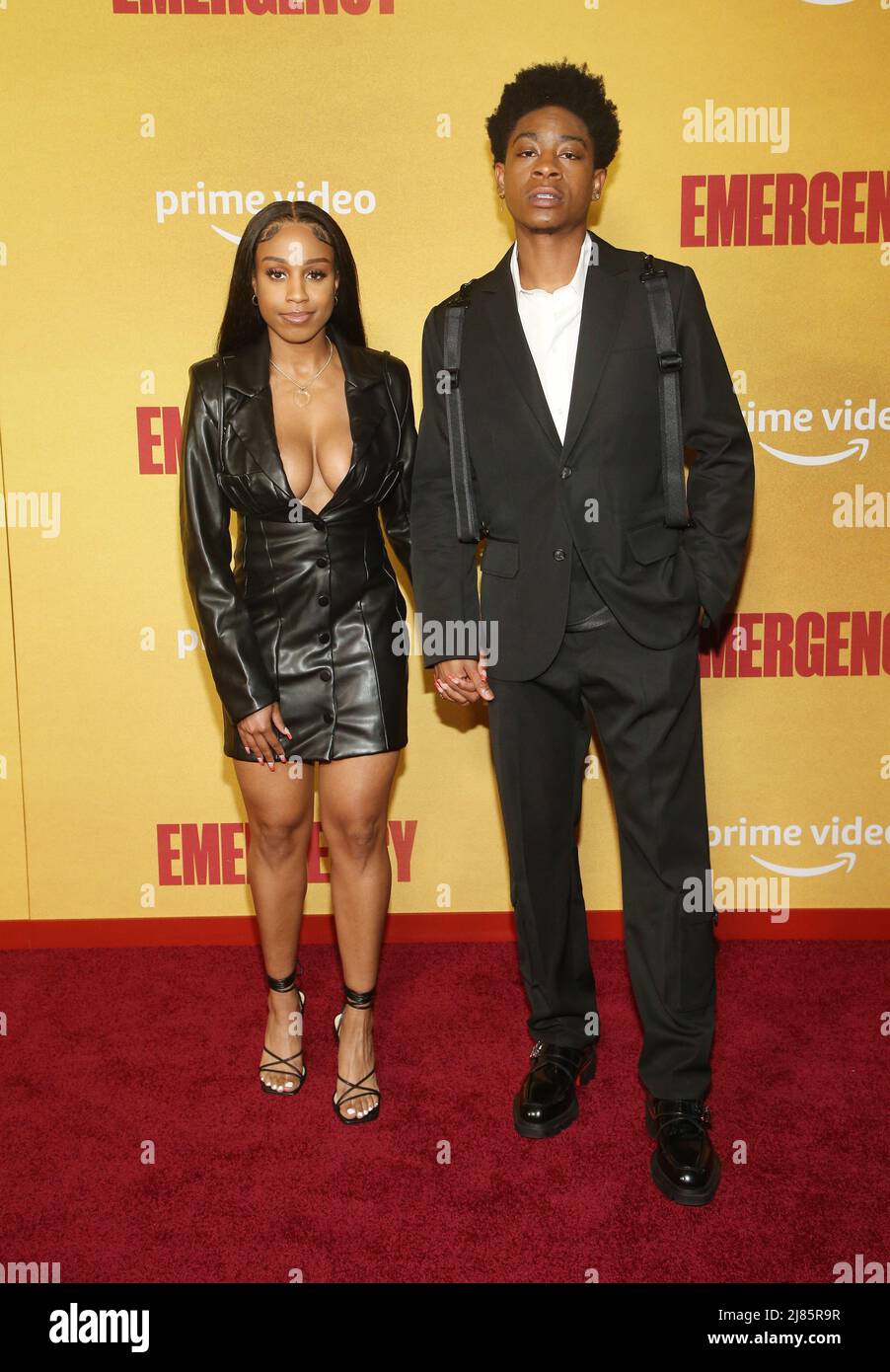 Los Angeles, Ca. 12th May, 2022. Mariah Francois, RJ Cyler, at the
