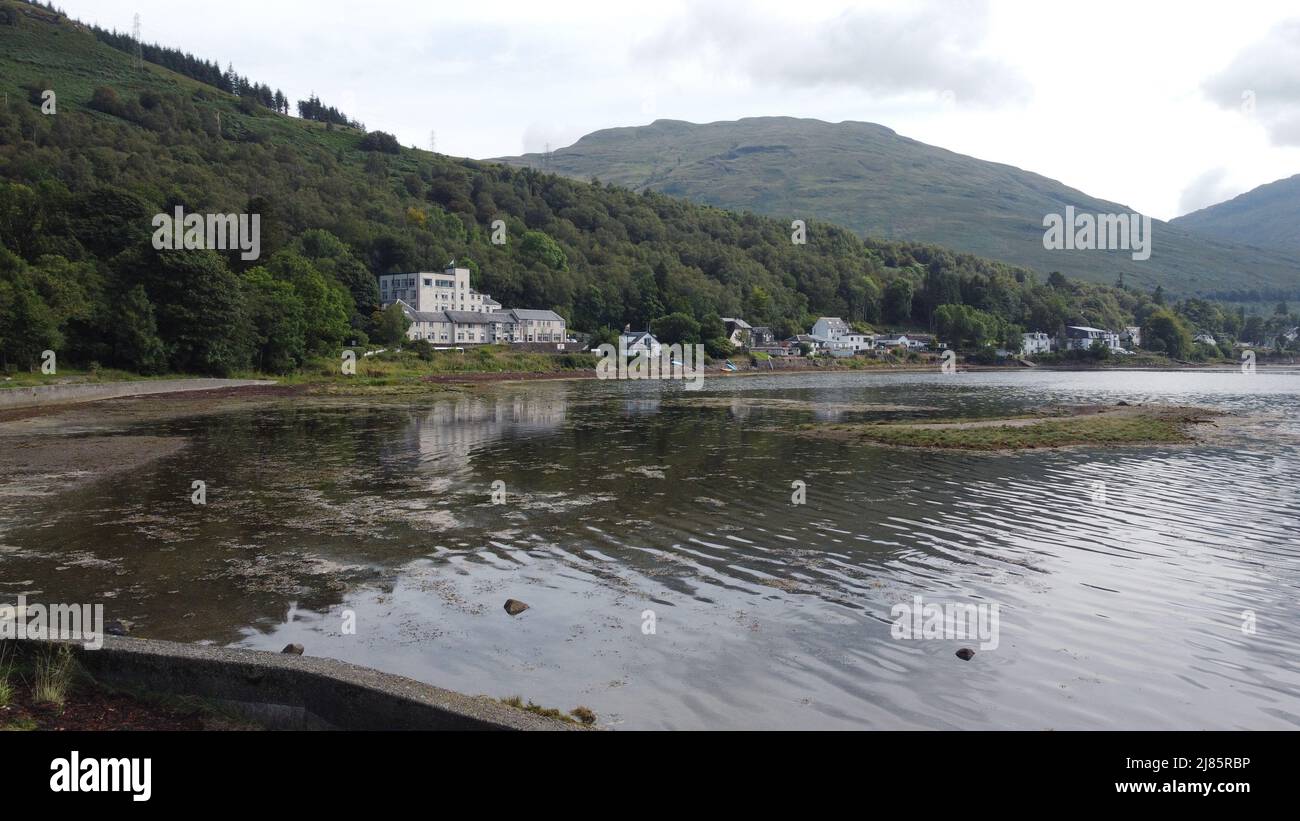 Loch Long, Arrochar, Scotland, Aerial View Stock Photo Alamy