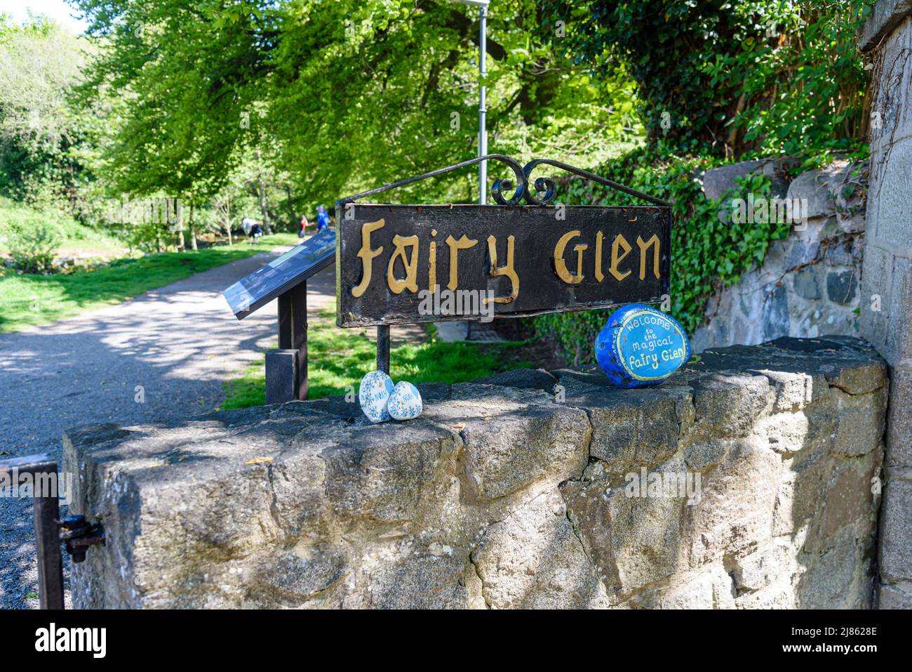 Fairy Glen, Rostrevor, Northern Ireland. Stock Photo