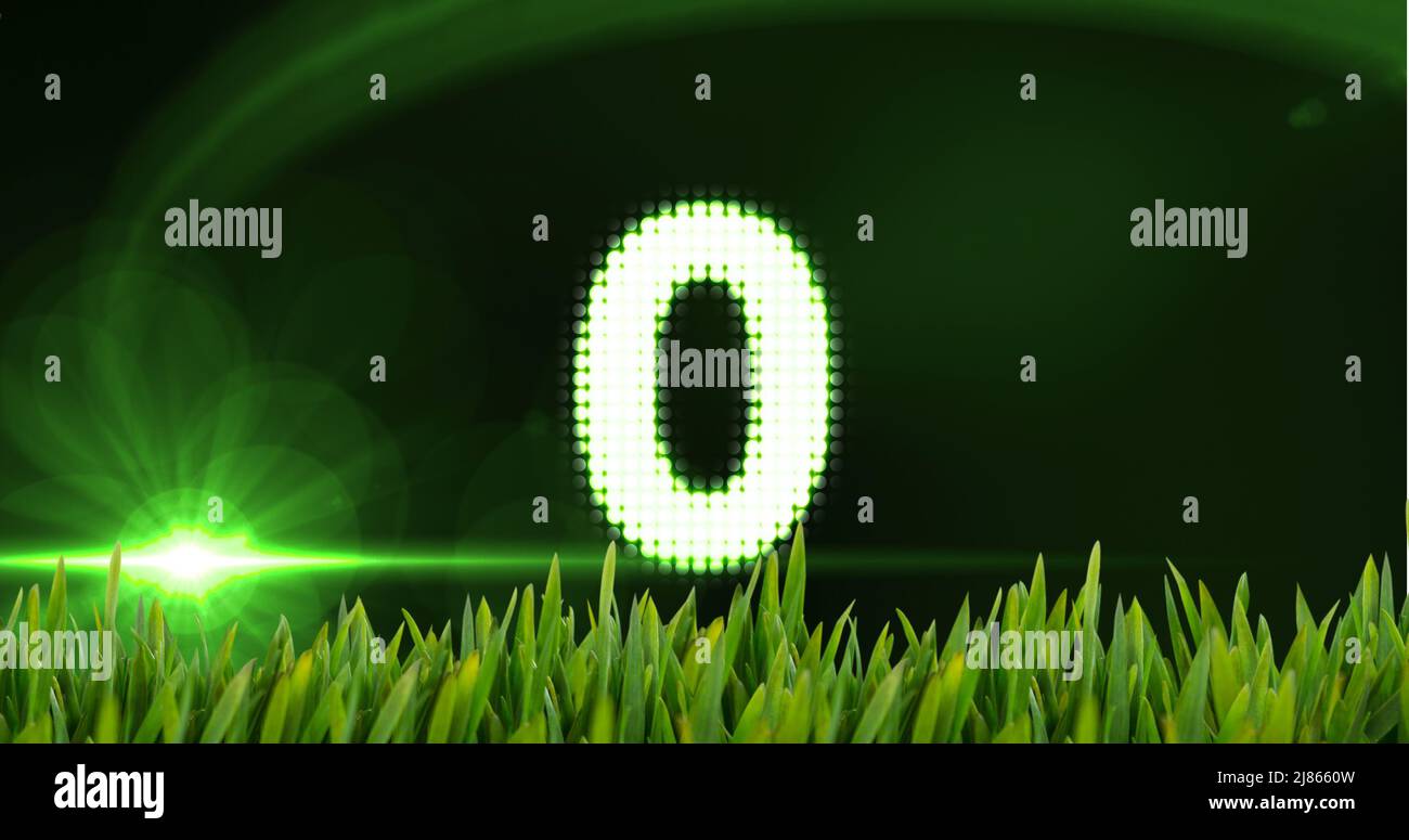 Image Count Off Animated countdown image 4k Stock Photo - Alamy
