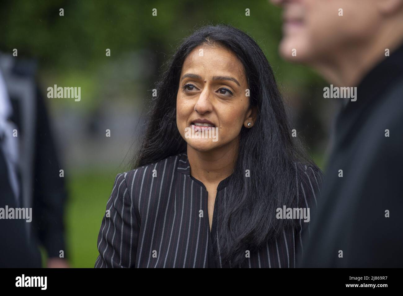Washington, United States. 13th May, 2022. Associate Attorney General Vanita Gupta visits the National Law Enforcement Officers Memorial in honor of National Police Week in Washington, DC on Friday, May 13, 2022. Photo by Bonnie Cash/UPI Credit: UPI/Alamy Live News Stock Photo
