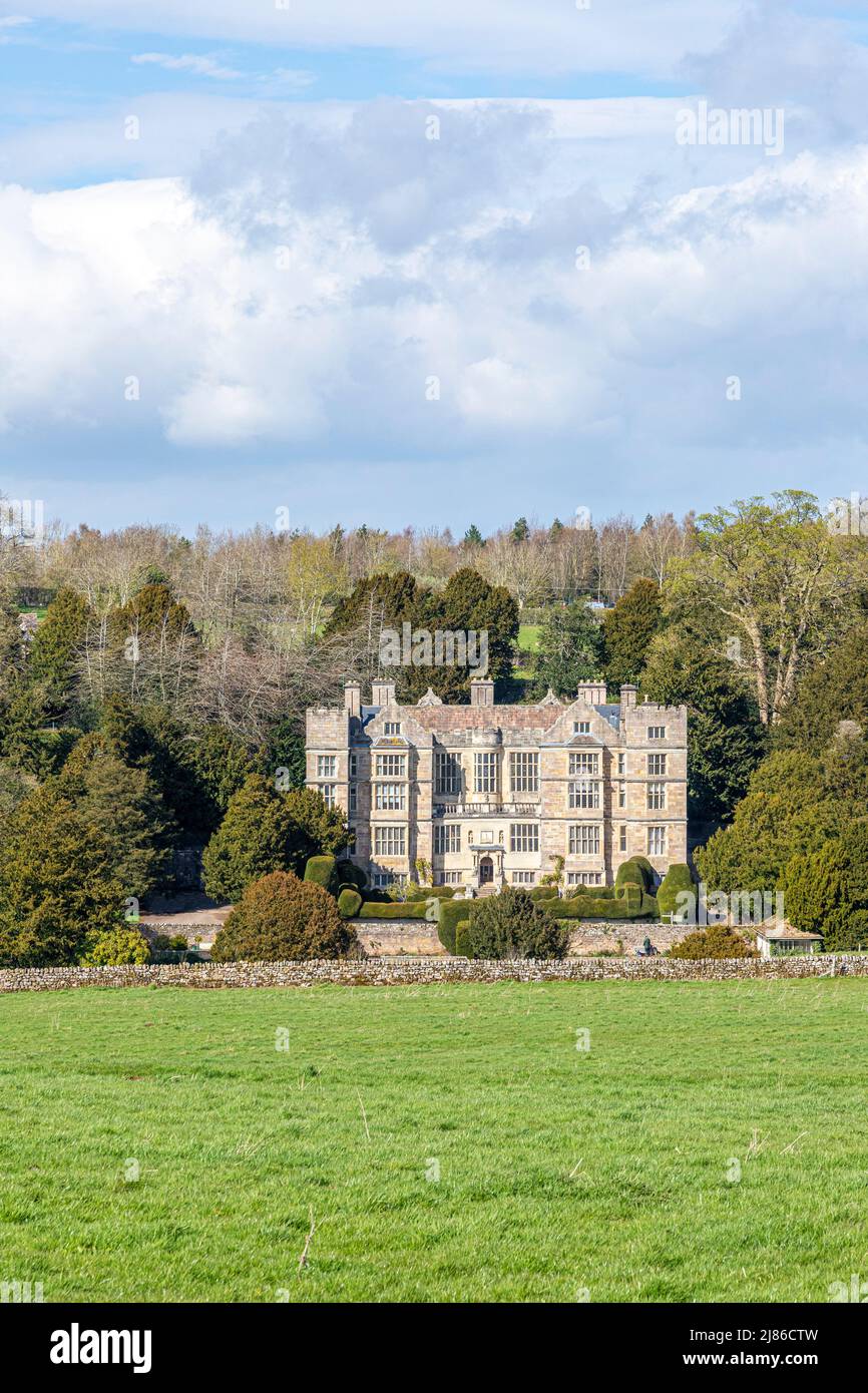 Early 17th century Fountains Hall near Ripon, North Yorkshire, England