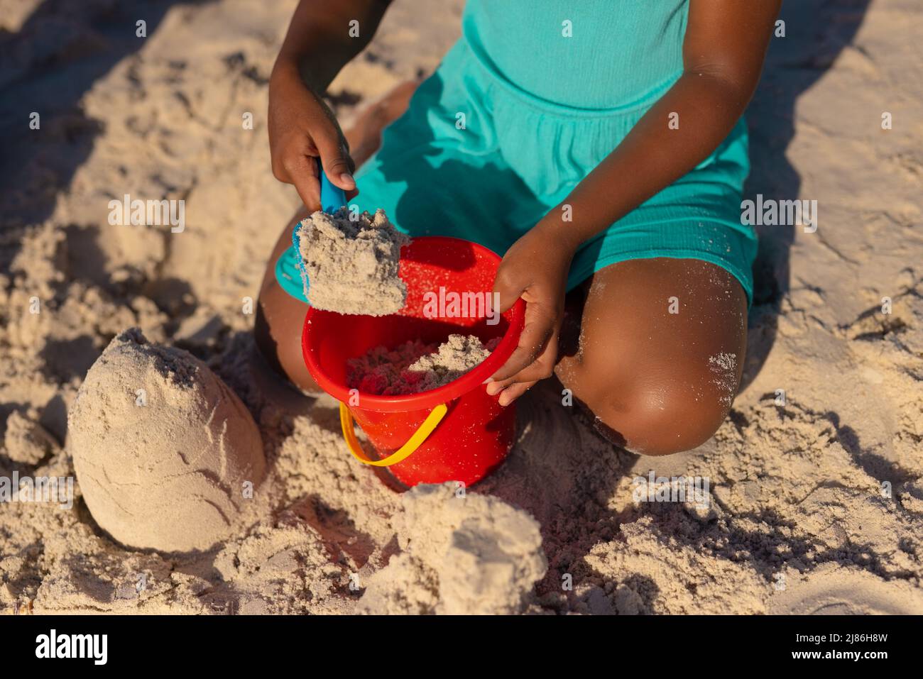 Kneeling girl water hi-res stock photography and images - Alamy