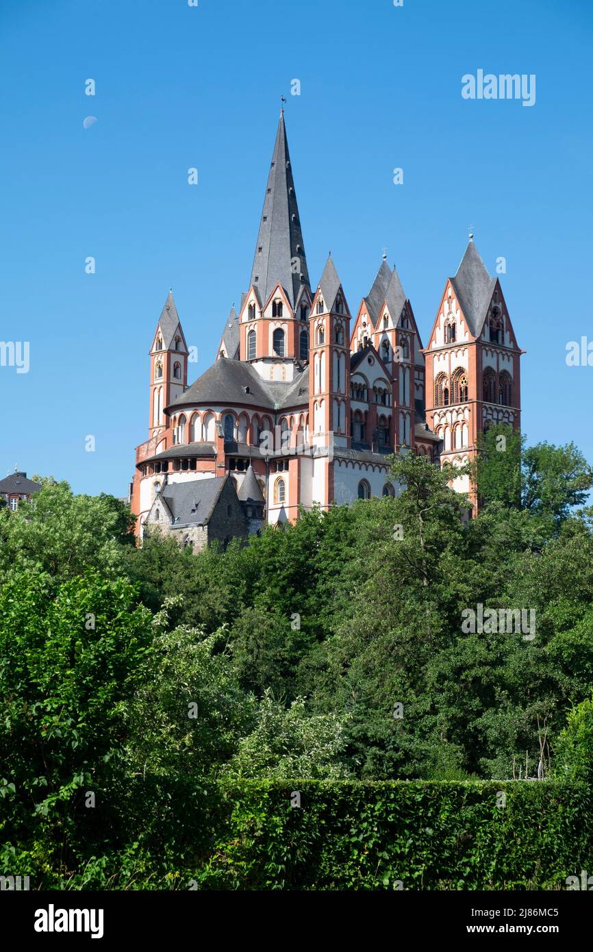 Limburg an der Lahn, Dom, Westfassade - Stock Image