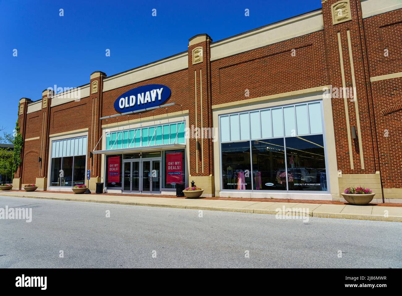 Exton, PA, USA May 10, 2022Old Navy is a chain of American