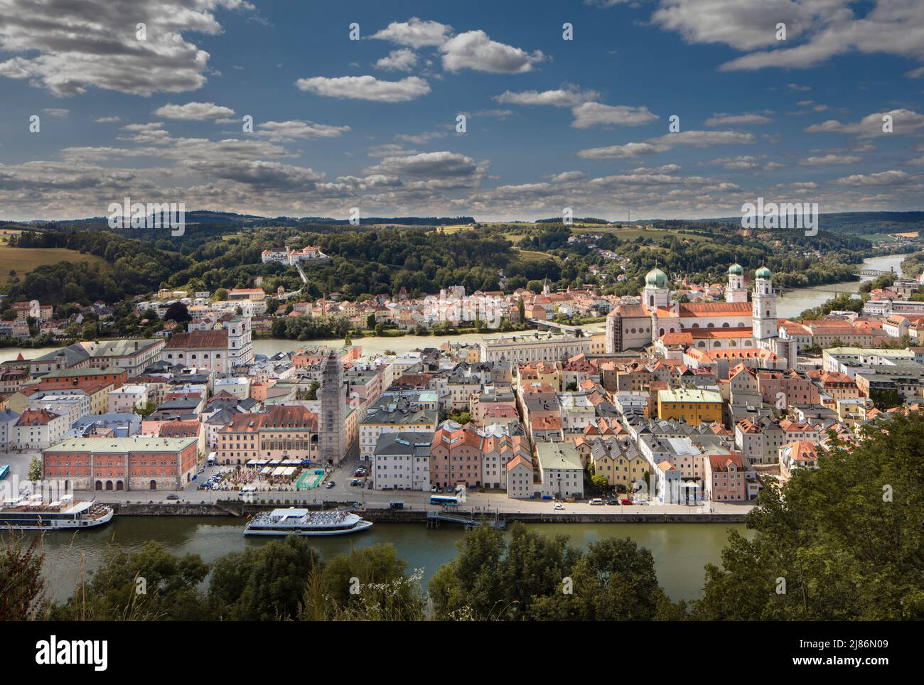 Passau, Bavaria, Germany - Stock Image