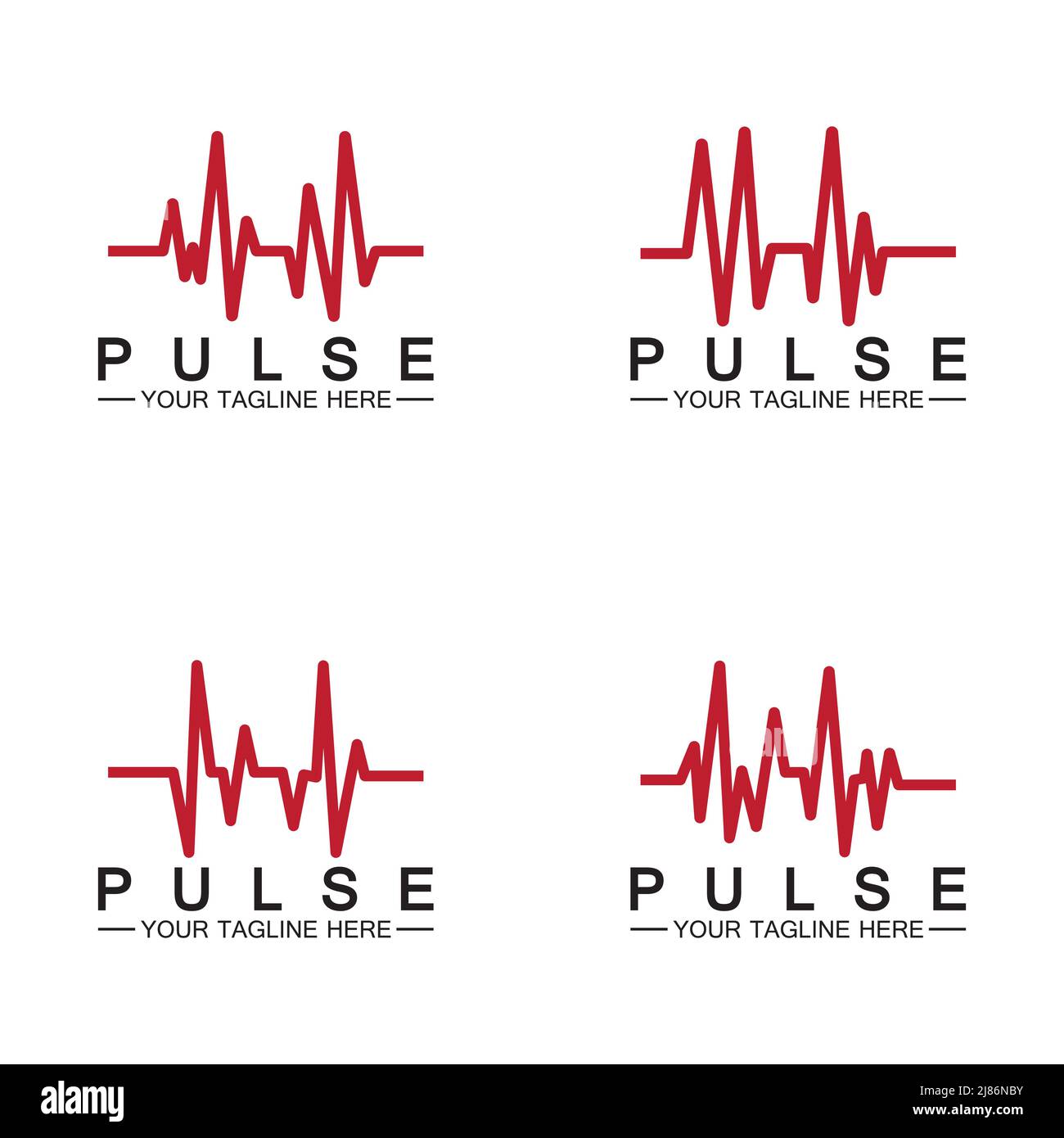 Pulse line vector vectors hi-res stock photography and images - Alamy