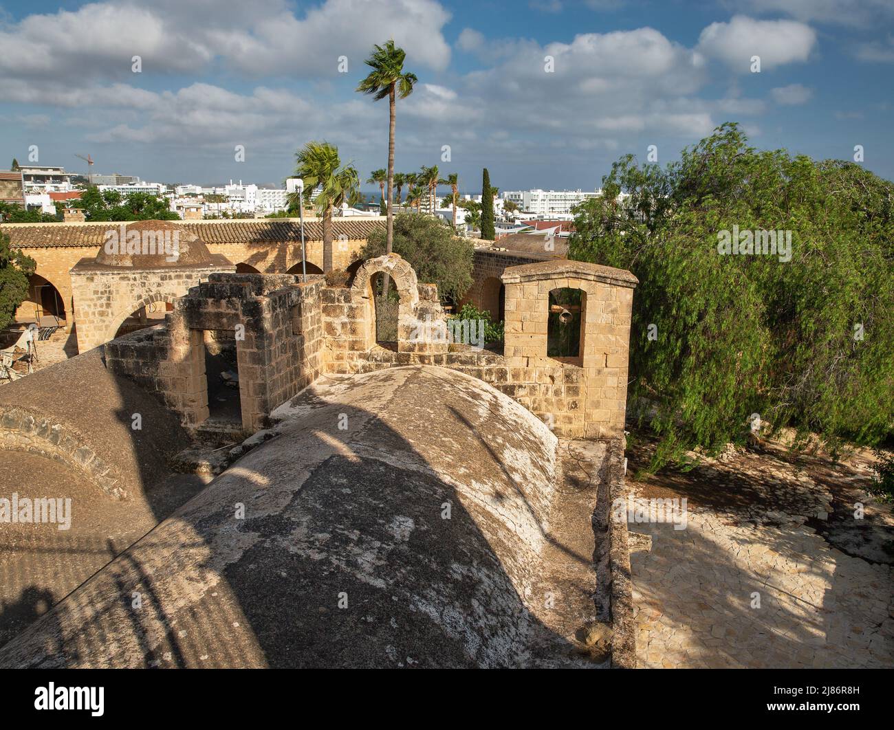 Medieval ruins of Ayia Napa monastery, Cyprus Stock Photo Alamy