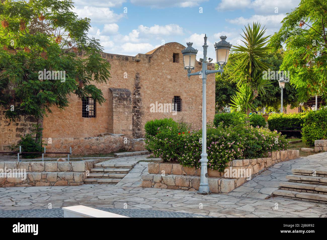 Medieval Ayia Napa monastery, Cyprus. Stock Photo