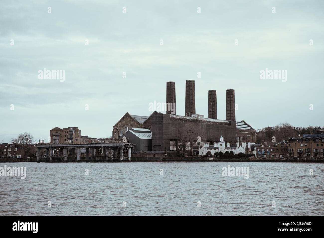 Old Greenwich Power Station, London Stock Photo