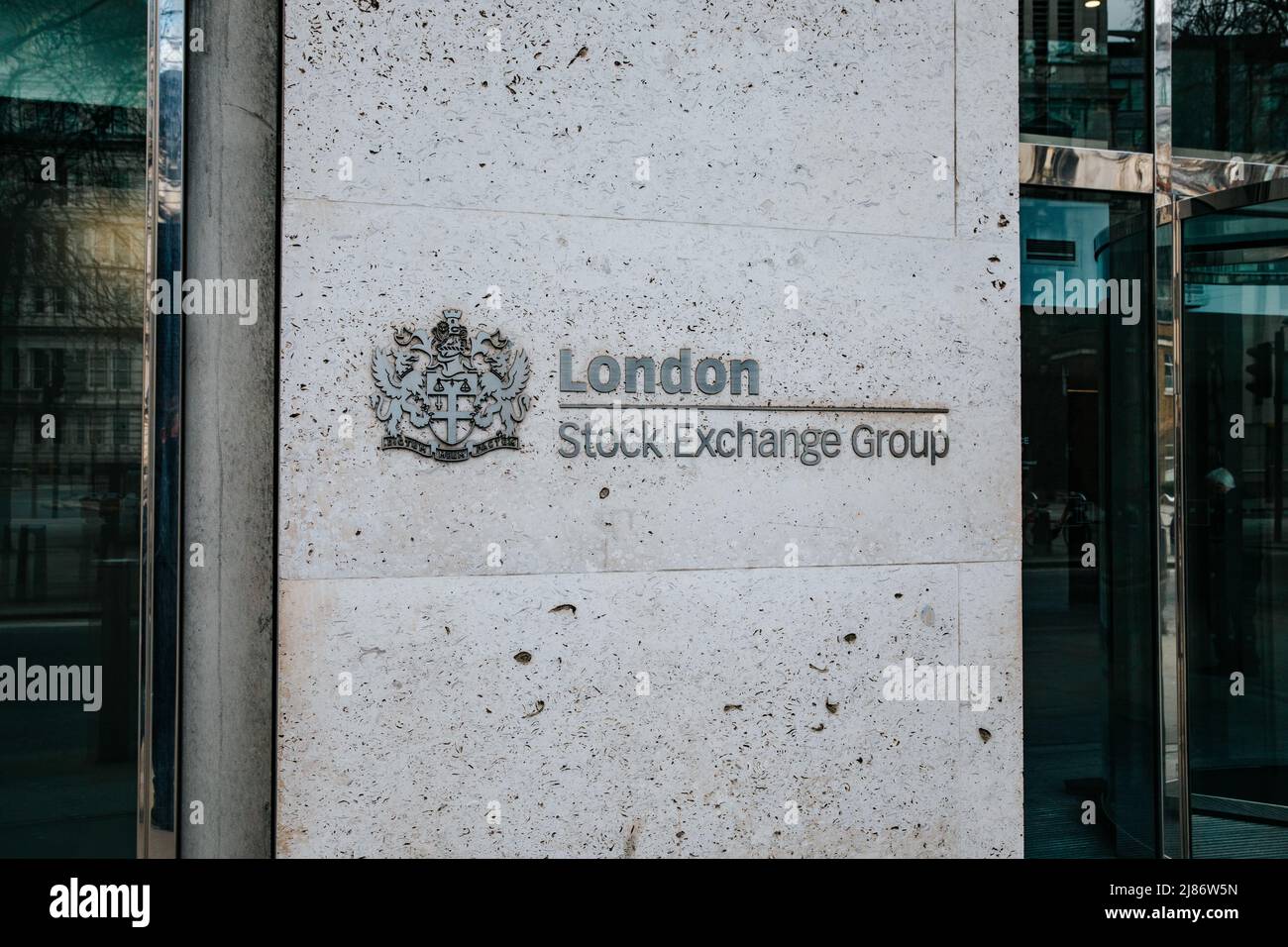 London Stock Exchange Group Sign, London Stock Photo