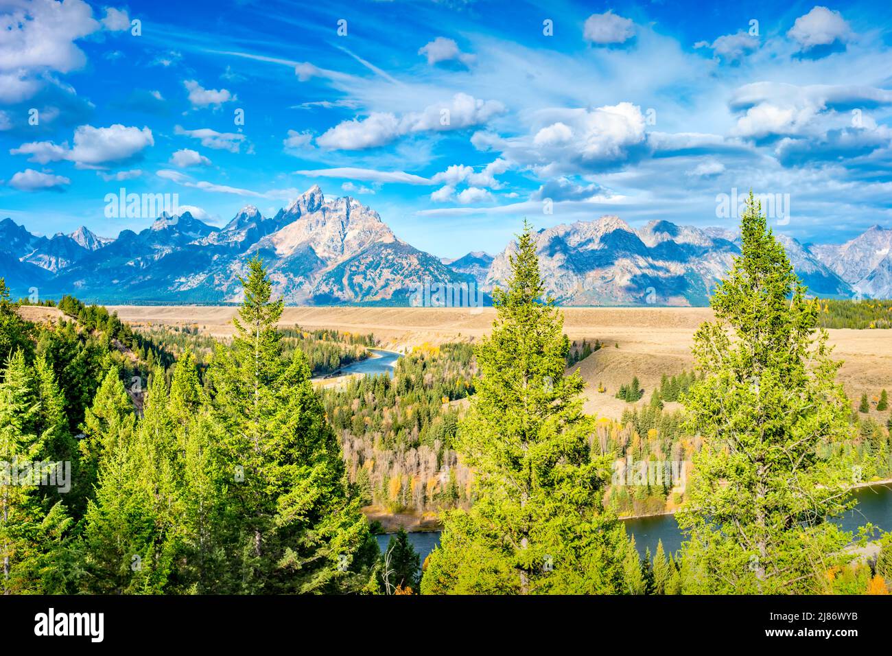 Grand Teton National Park, Wyoming, USA Stock Photo