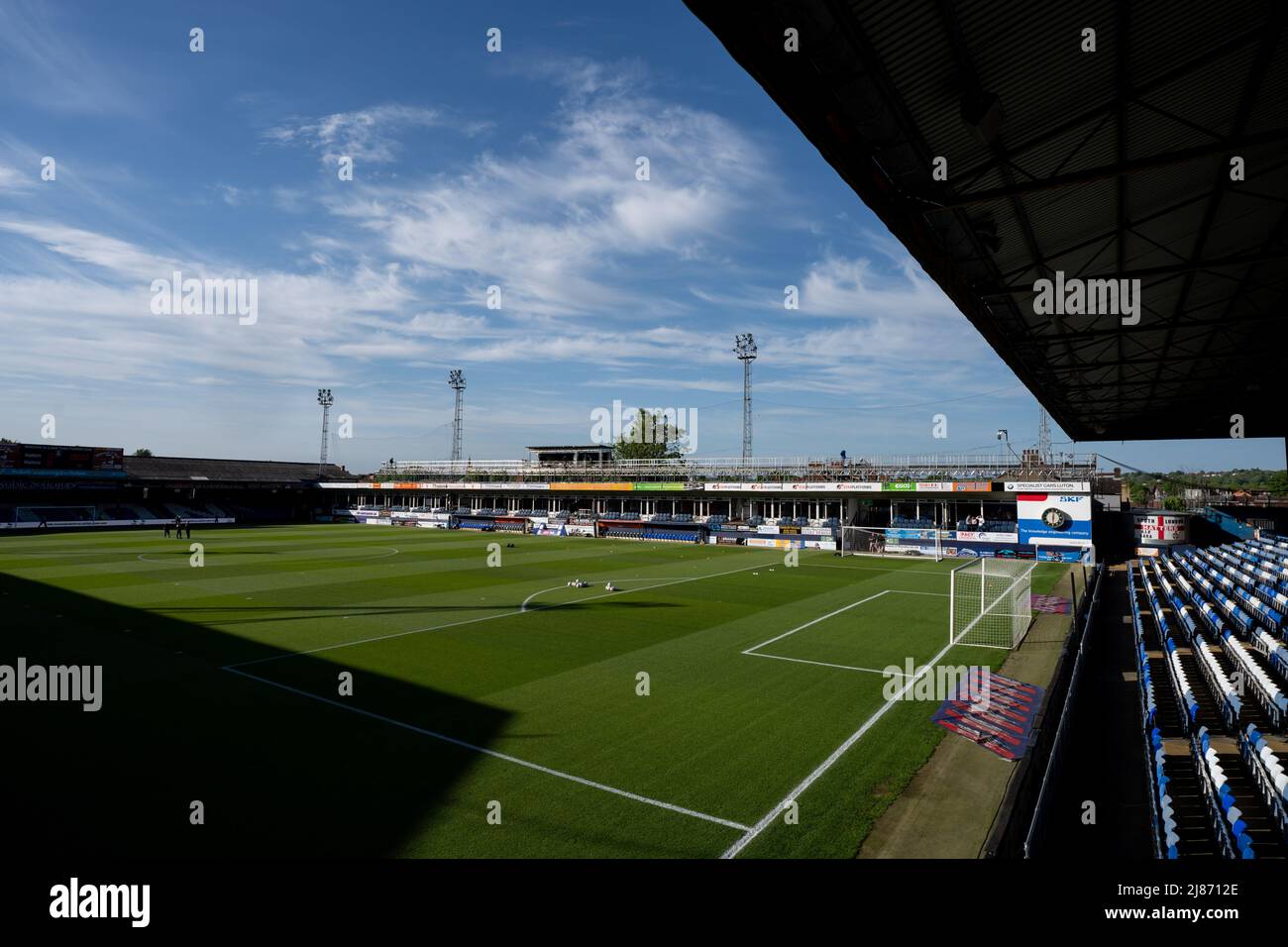 Ground View of Kenilworth Road Football Ground Stock Photo - Alamy