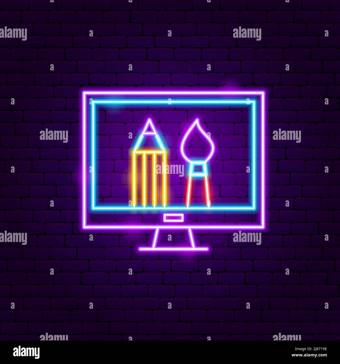 Pencil led Stock Vector Images - Alamy