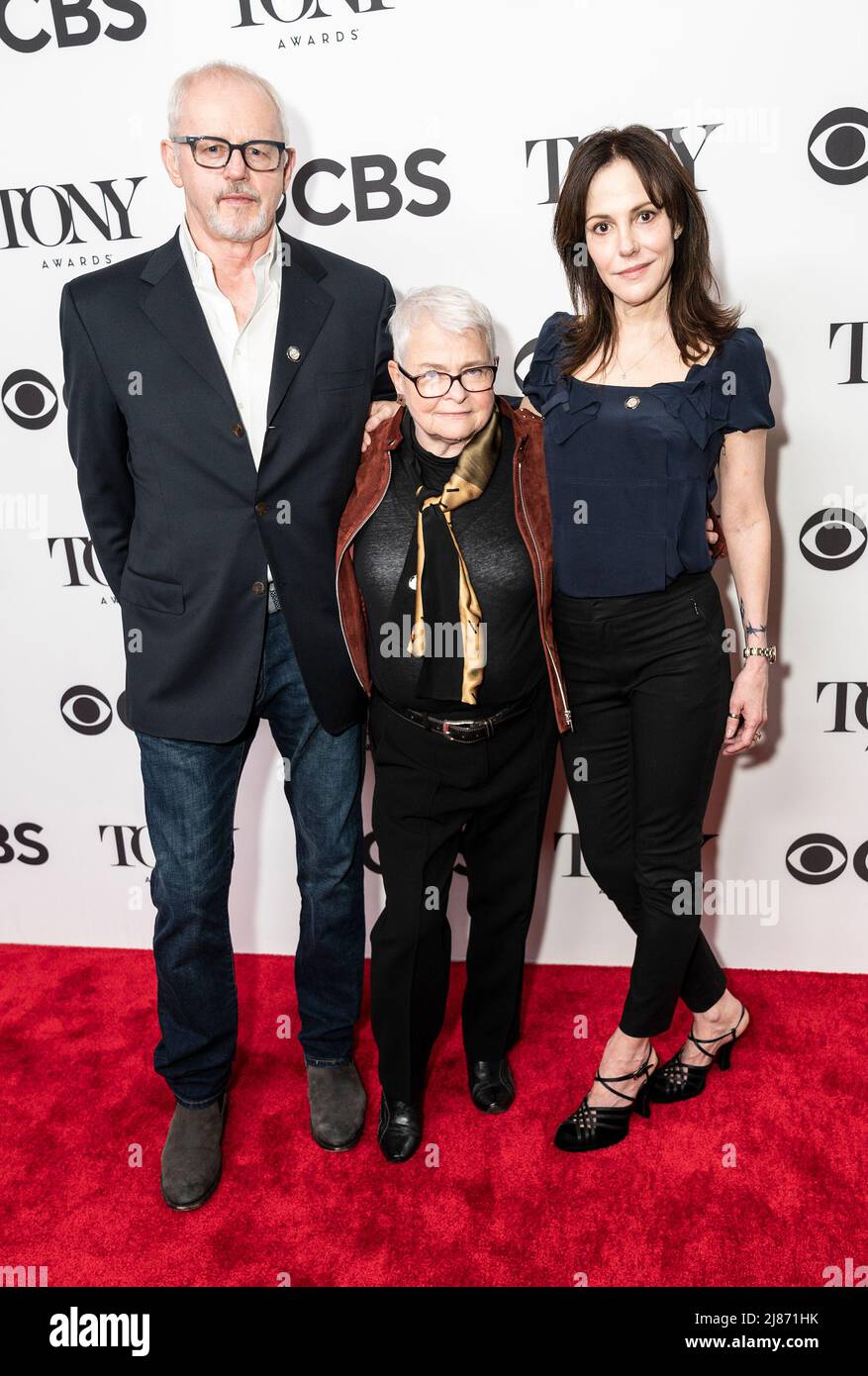 New York, United States. 12th May, 2022. David Morse, Paula Vogel,  Mary-Louise Parker nominees for play How I Learned To Drive attend TONY  awards meet and greet at Sofitel New York (Photo