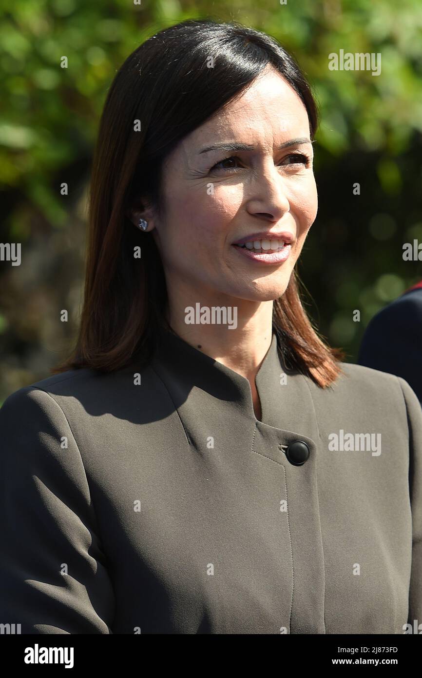 Sorrento, Italy. 13 May, 2022. Mara Carfagna Italian Minister for Southern Italy and Territorial Cohesion at the 1st edition of ”Verso Sud” organized by the European House - Ambrosetti in Sorrento, Naples Italy on 13 May 2022. Credit:Franco Romano/Alamy Live News Stock Photo