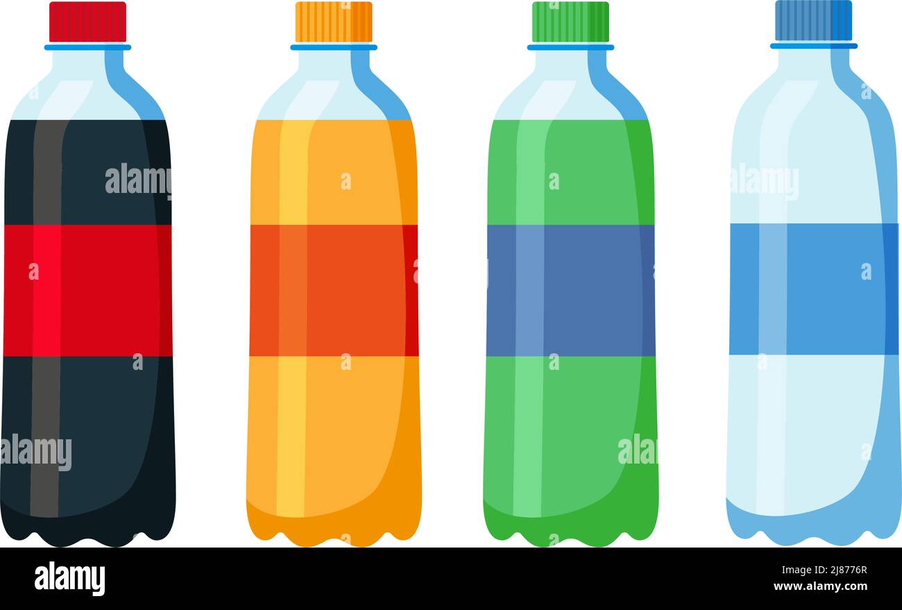 Cartoon green soda can drink Stock Vector Images Alamy